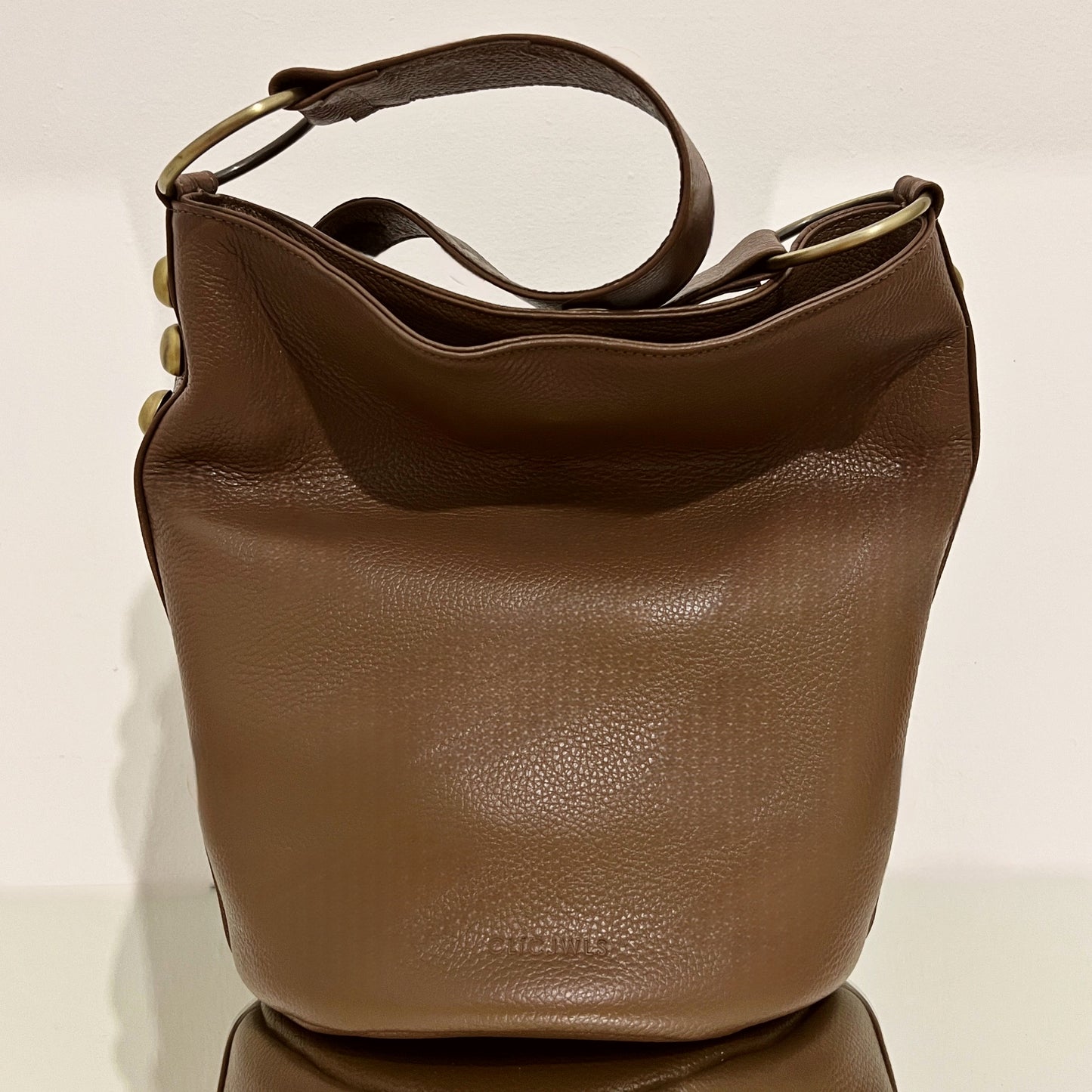 SANDRA BUCKETBAG (choco brown dolaro)