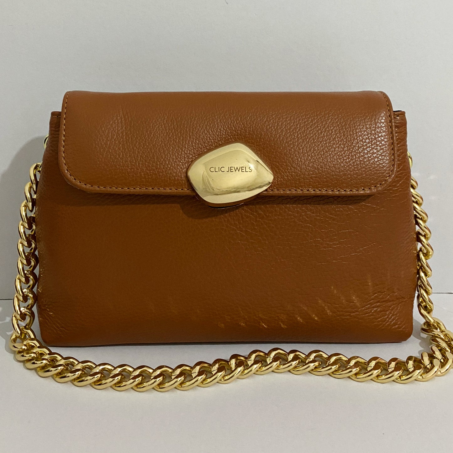 DONNA MEDIUM (camel dolaro genuine leather)