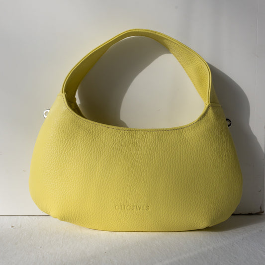 CANDY MINI (bright yellow dolaro genuine leather)