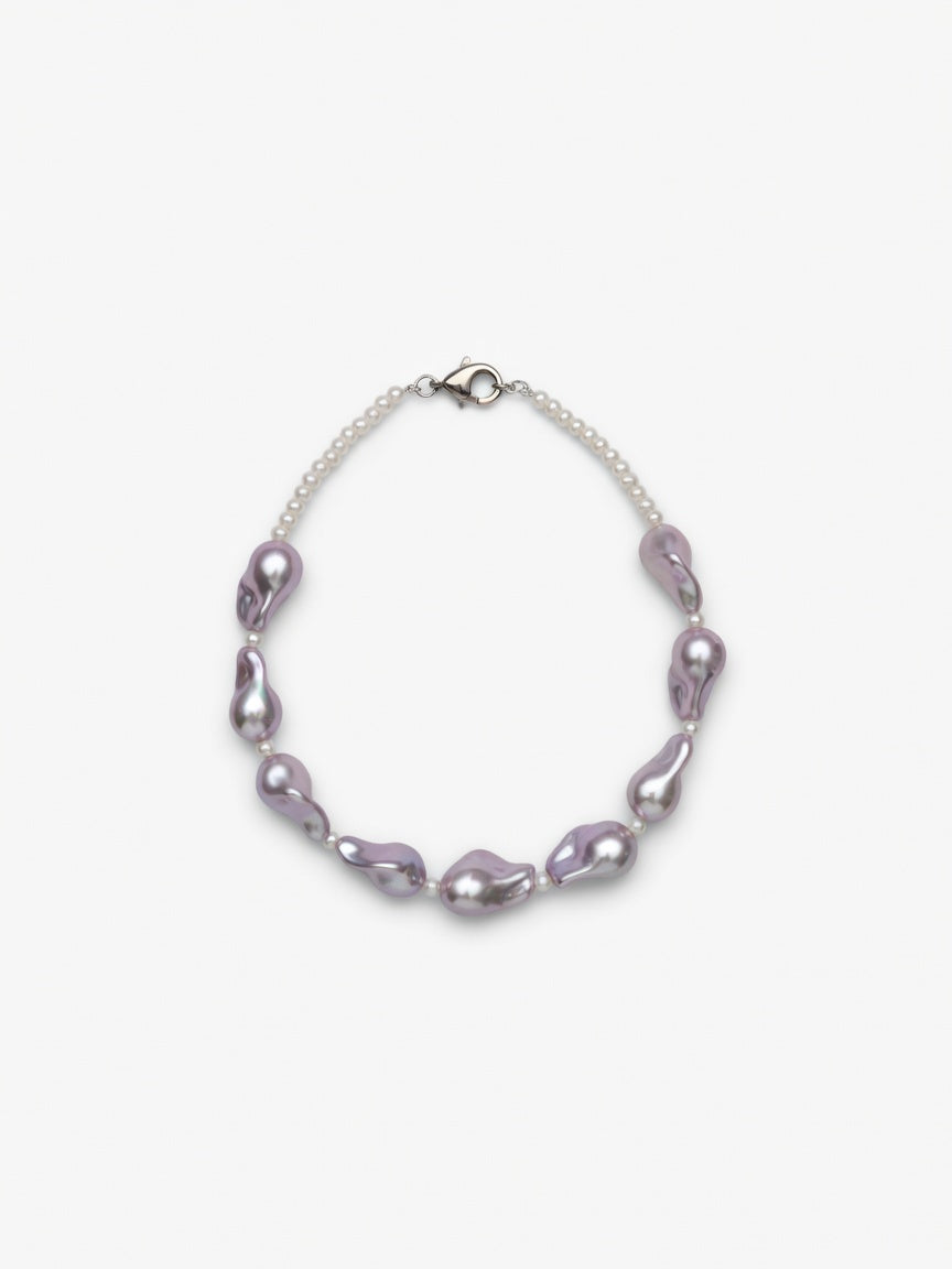 LILAC PEARLS NECKLACE (κολιέ)