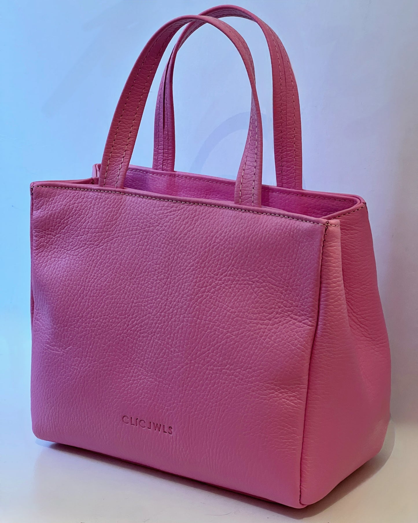 GRACE MINITOTE (hot pink dolaro genuine leather)