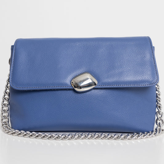 CIARA LARGE (federal blue dolaro genuine leather)