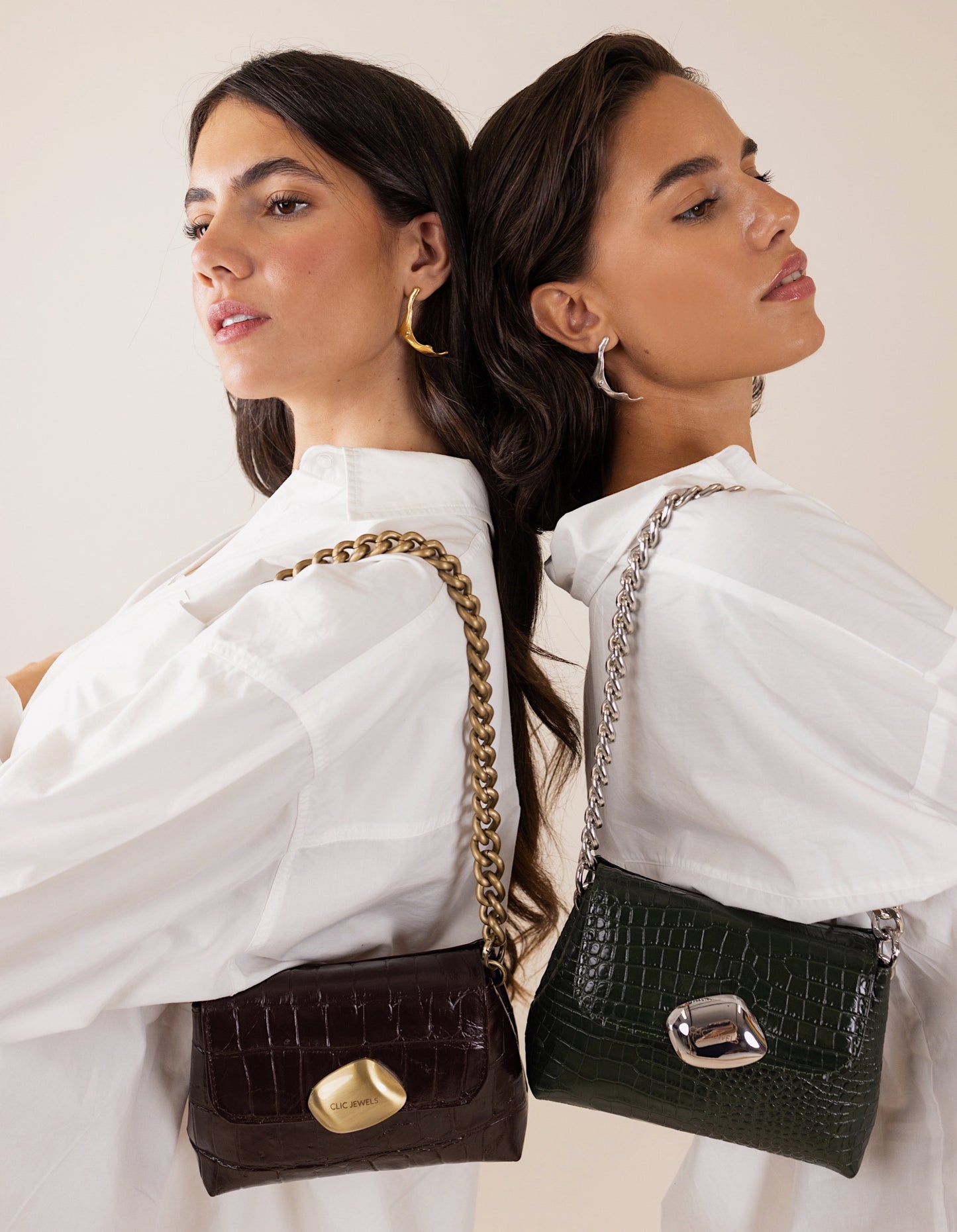 MAYA MINIBAG (bordeaux croco genuine leather)