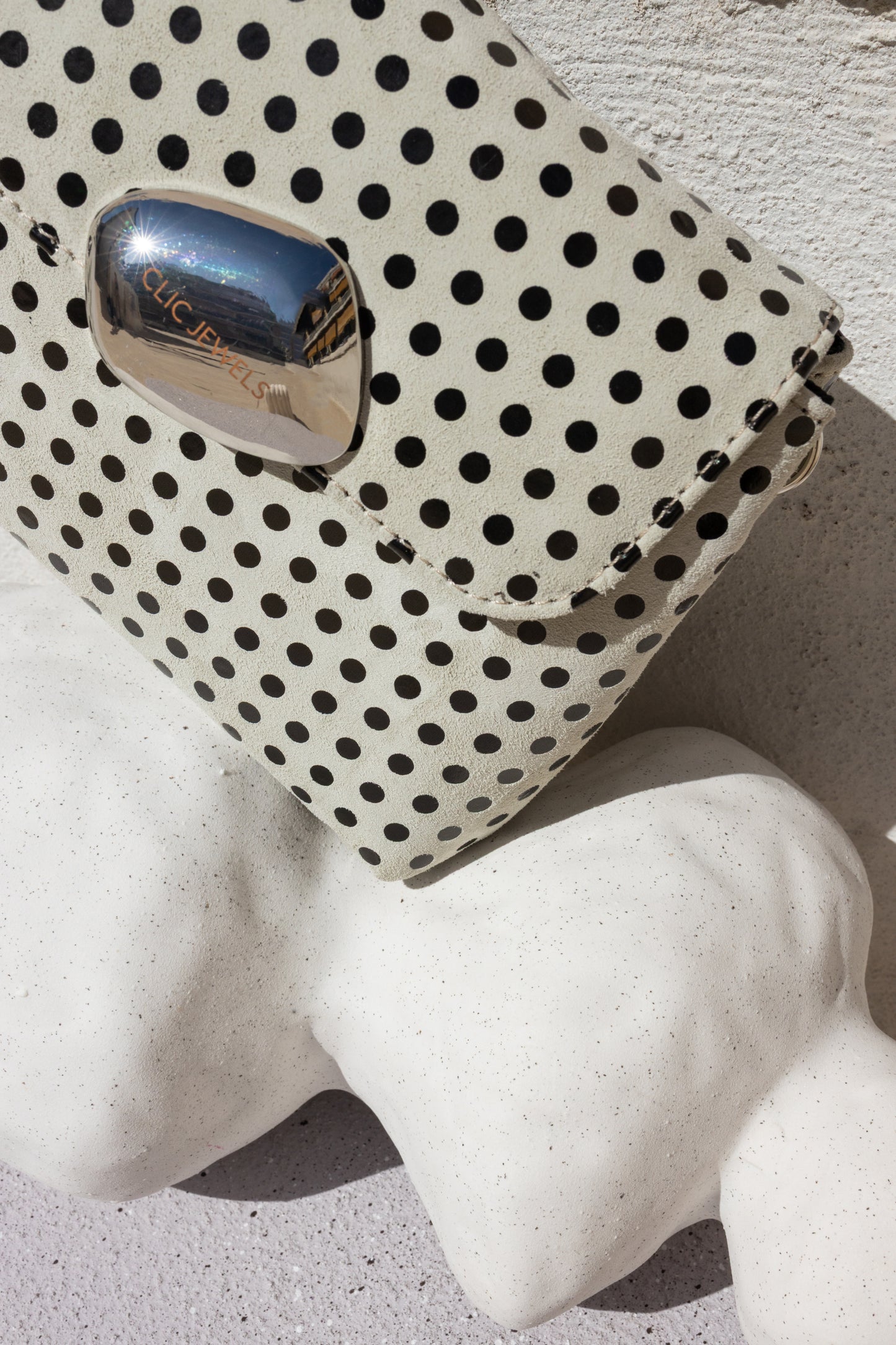 MAYA MINIBAG (polka dot genuine leather)