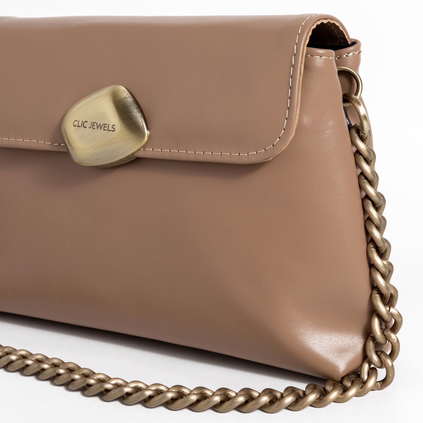 CIARA LARGE (nude smooth genuine leather)