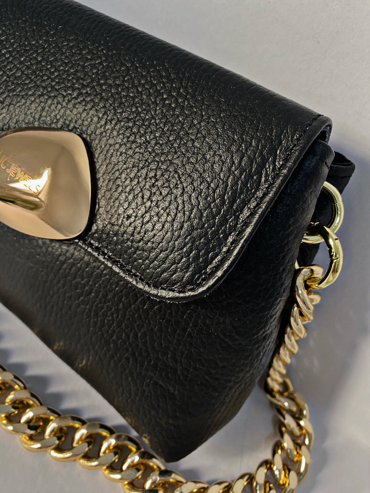 MAYA MINIBAG (black dolaro genuine leather)