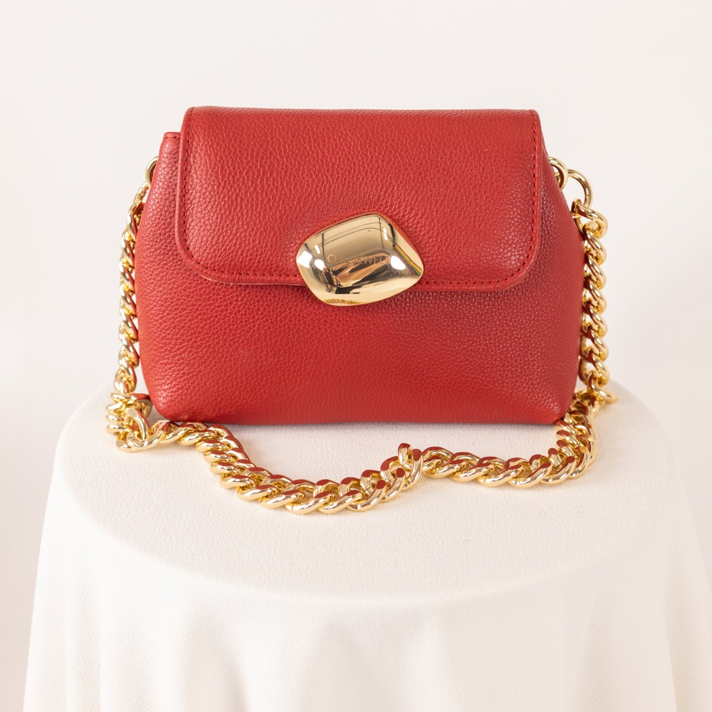 MAYA MINIBAG (red dolaro genuine leather)