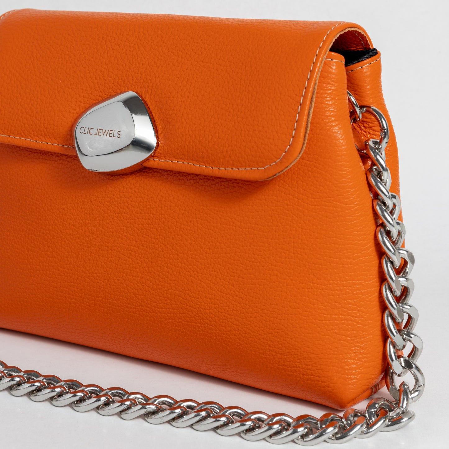 DONNA MEDIUM (orange dolaro genuine leather)