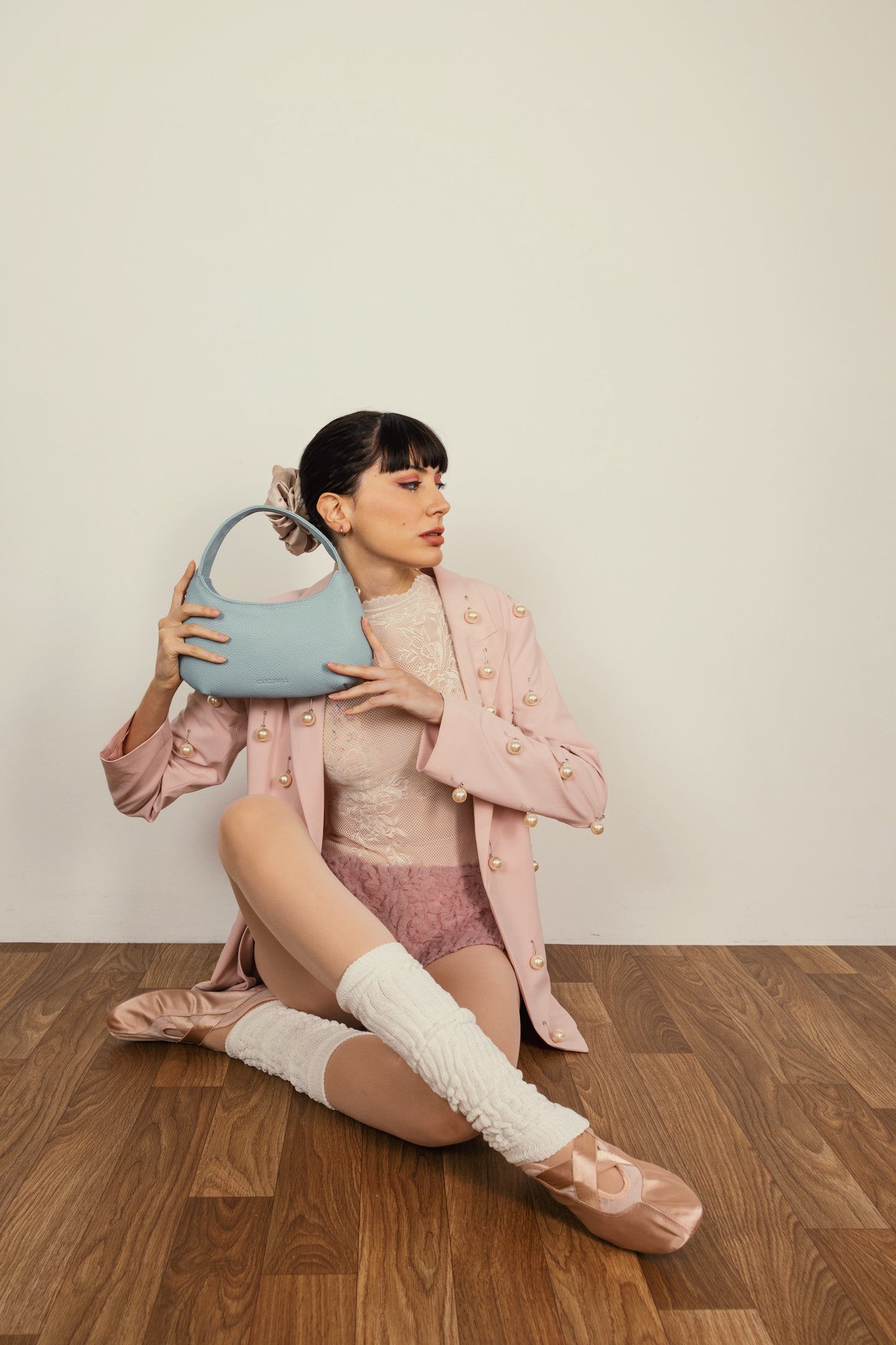 CANDY MINI (baby blue dolaro genuine leather)