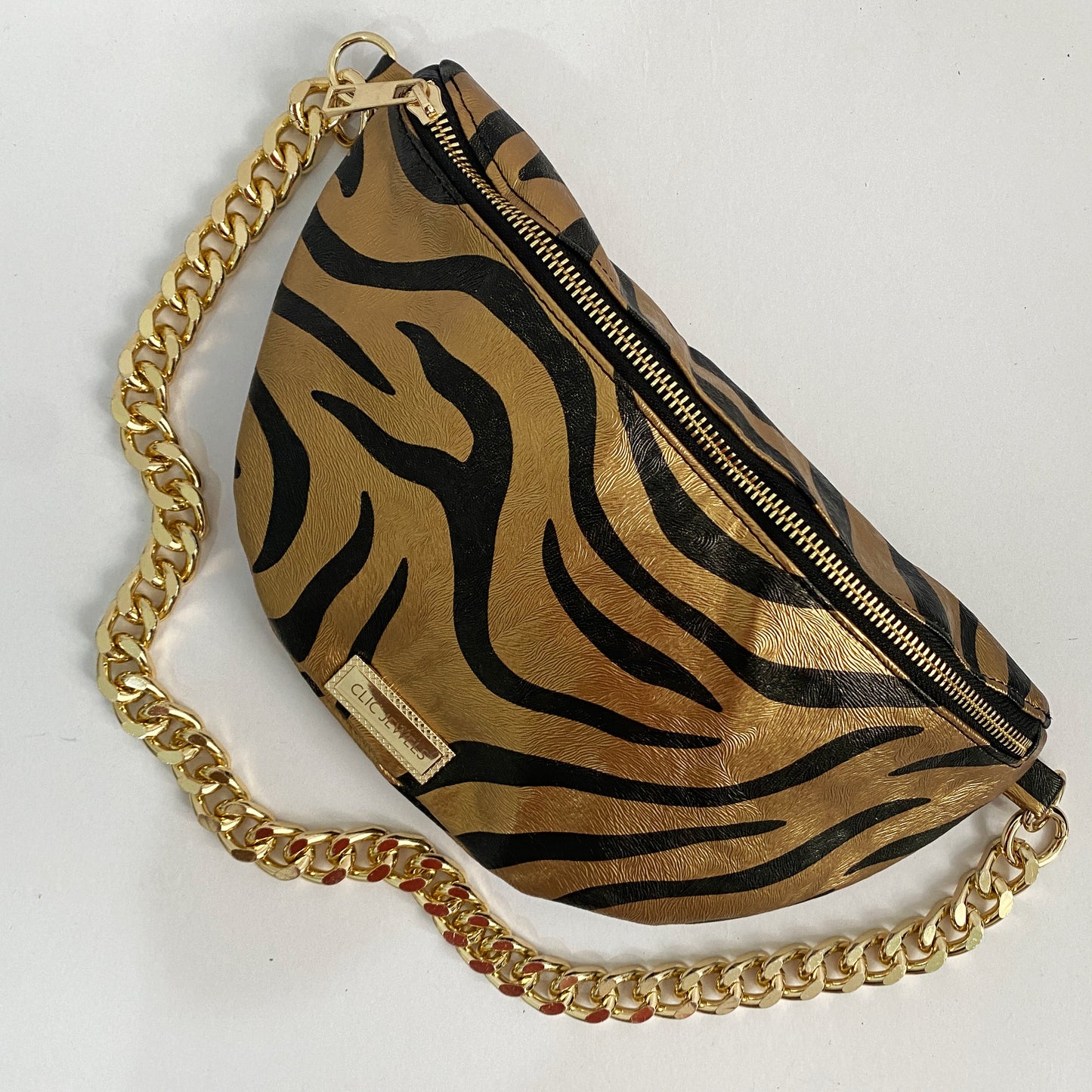 SMALL BELTBAG (zebra print eco leather)
