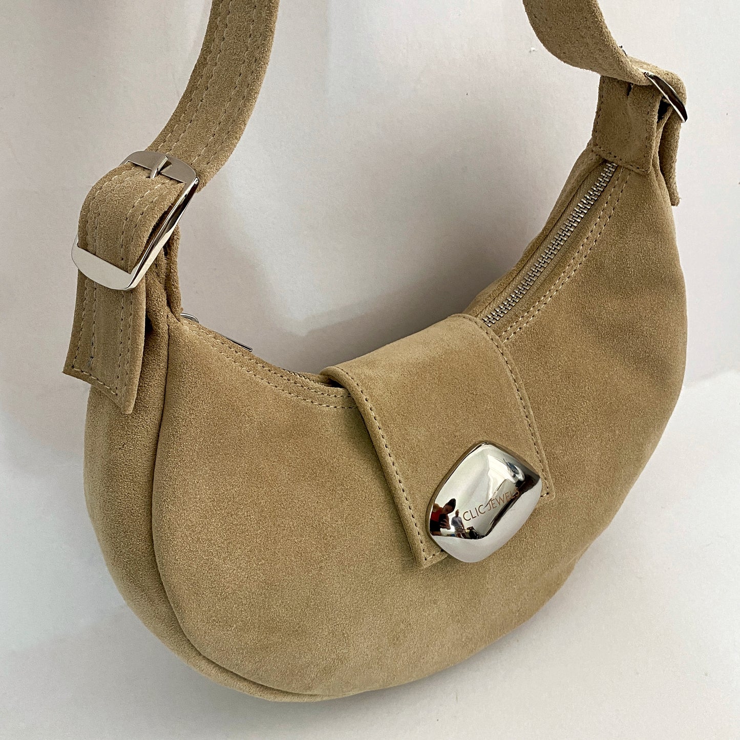 AURORA (sand suede genuine leather)