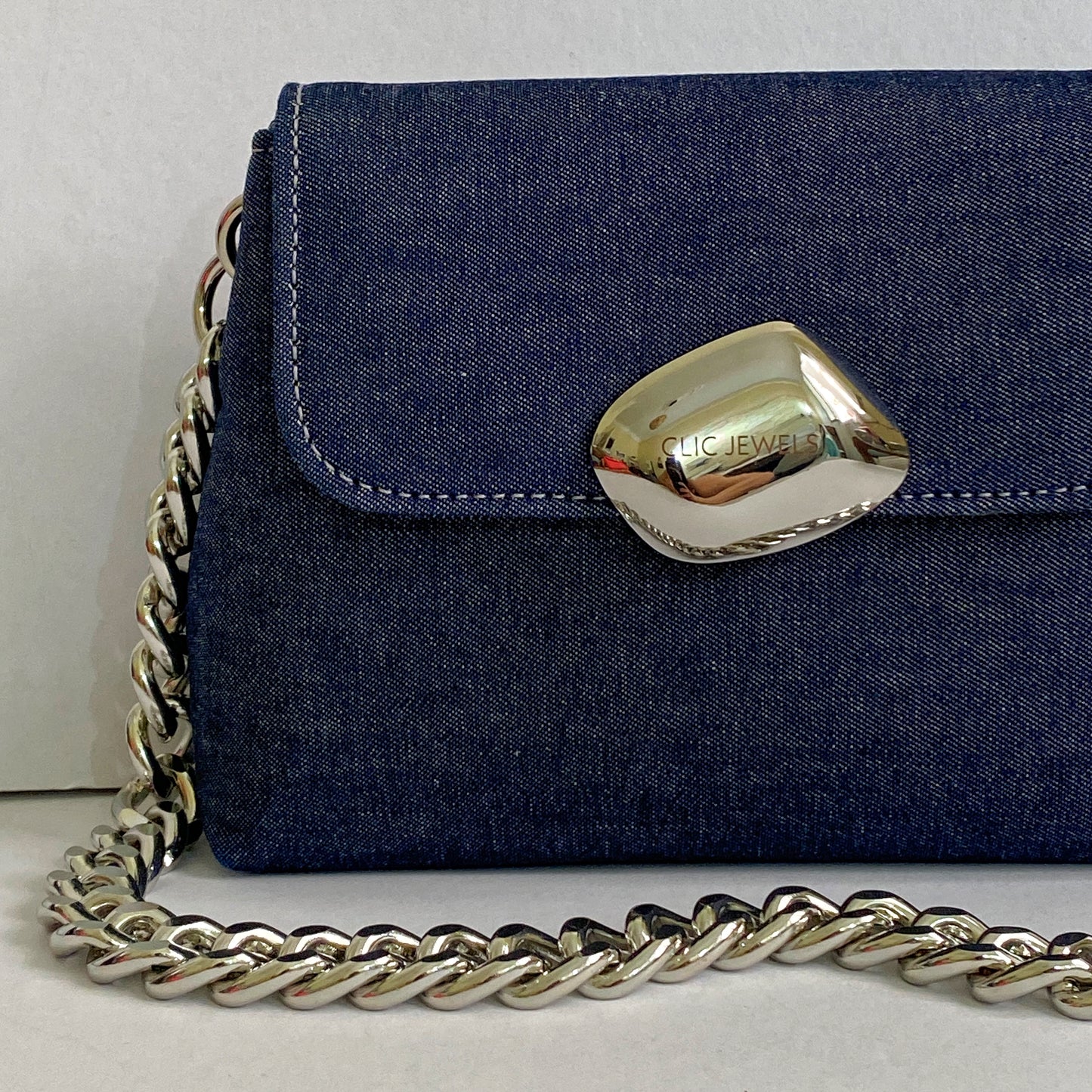 MAYA MINIBAG (dark blue denim)