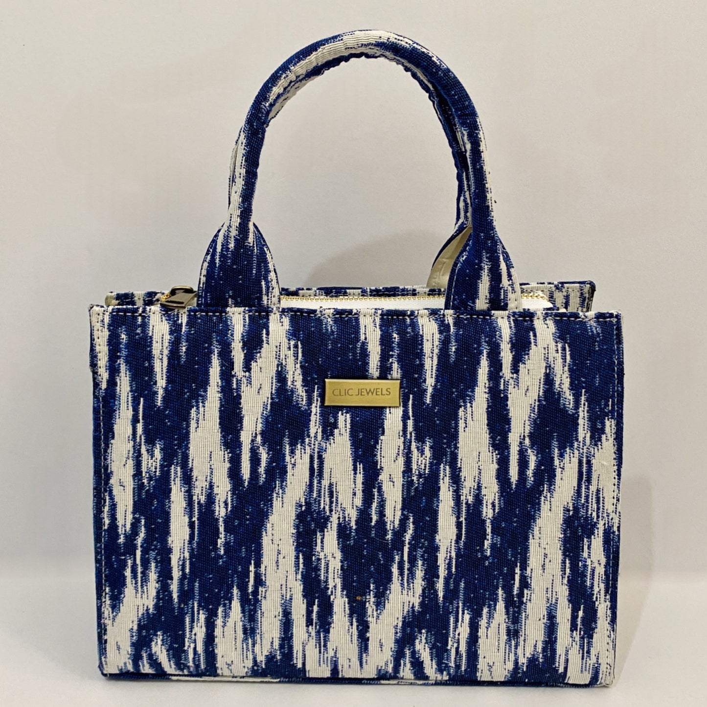 GRACE MINITOTE (blue boho fabric)