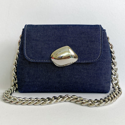 MAYA MINIBAG (dark blue denim)
