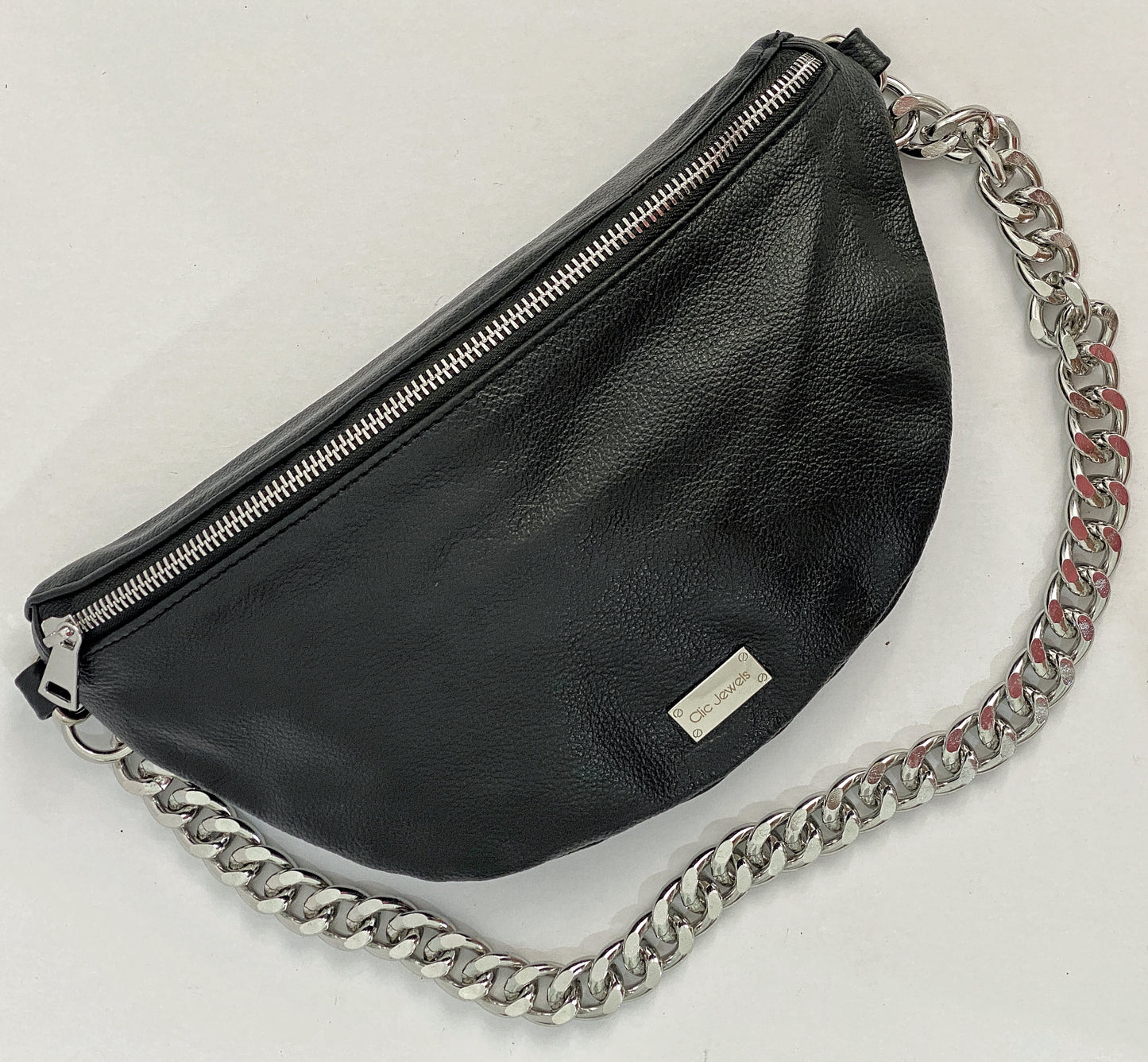 SMALL BELTBAG (black genuine leather)