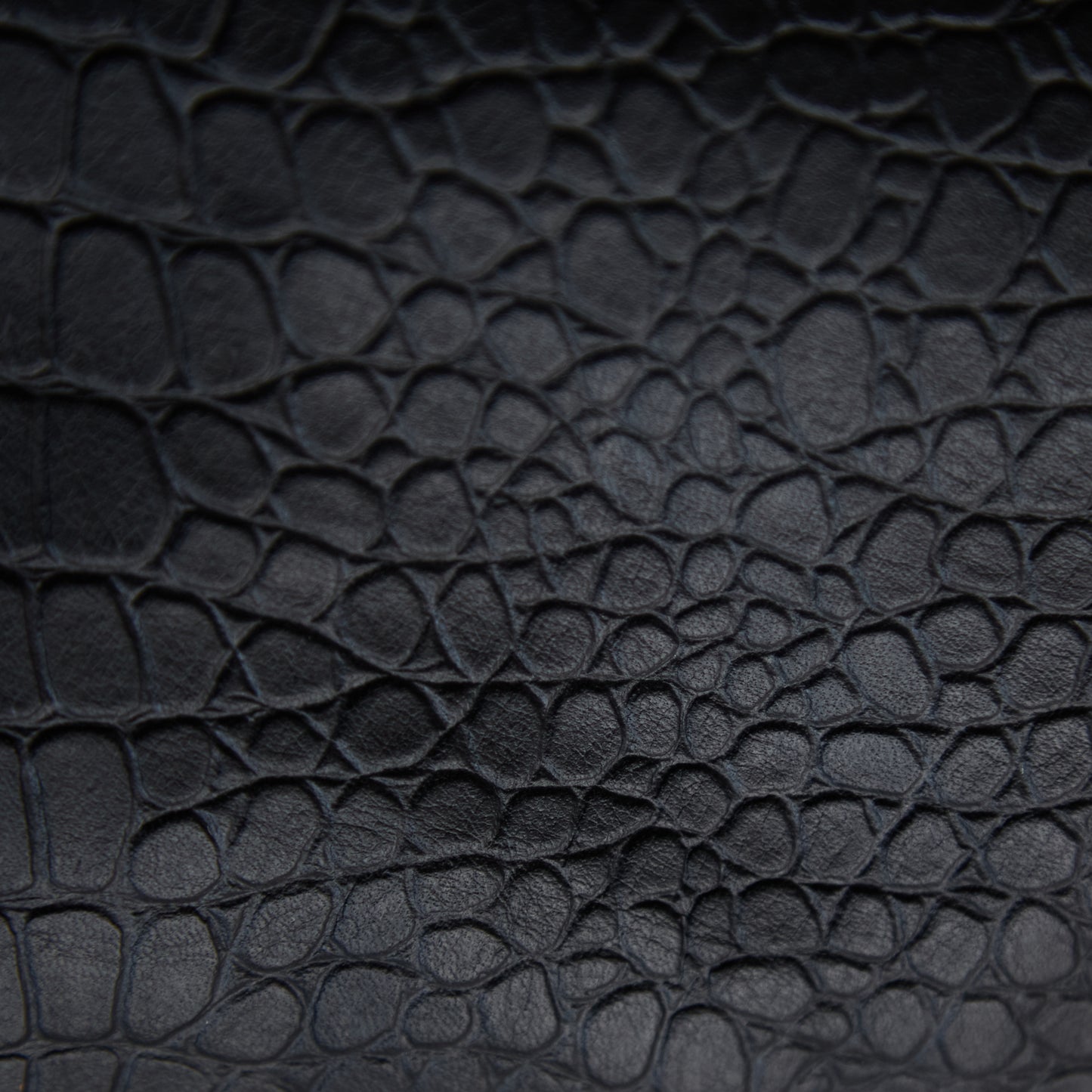 LILLY BIG BELTBAG (black croco genuine leather)