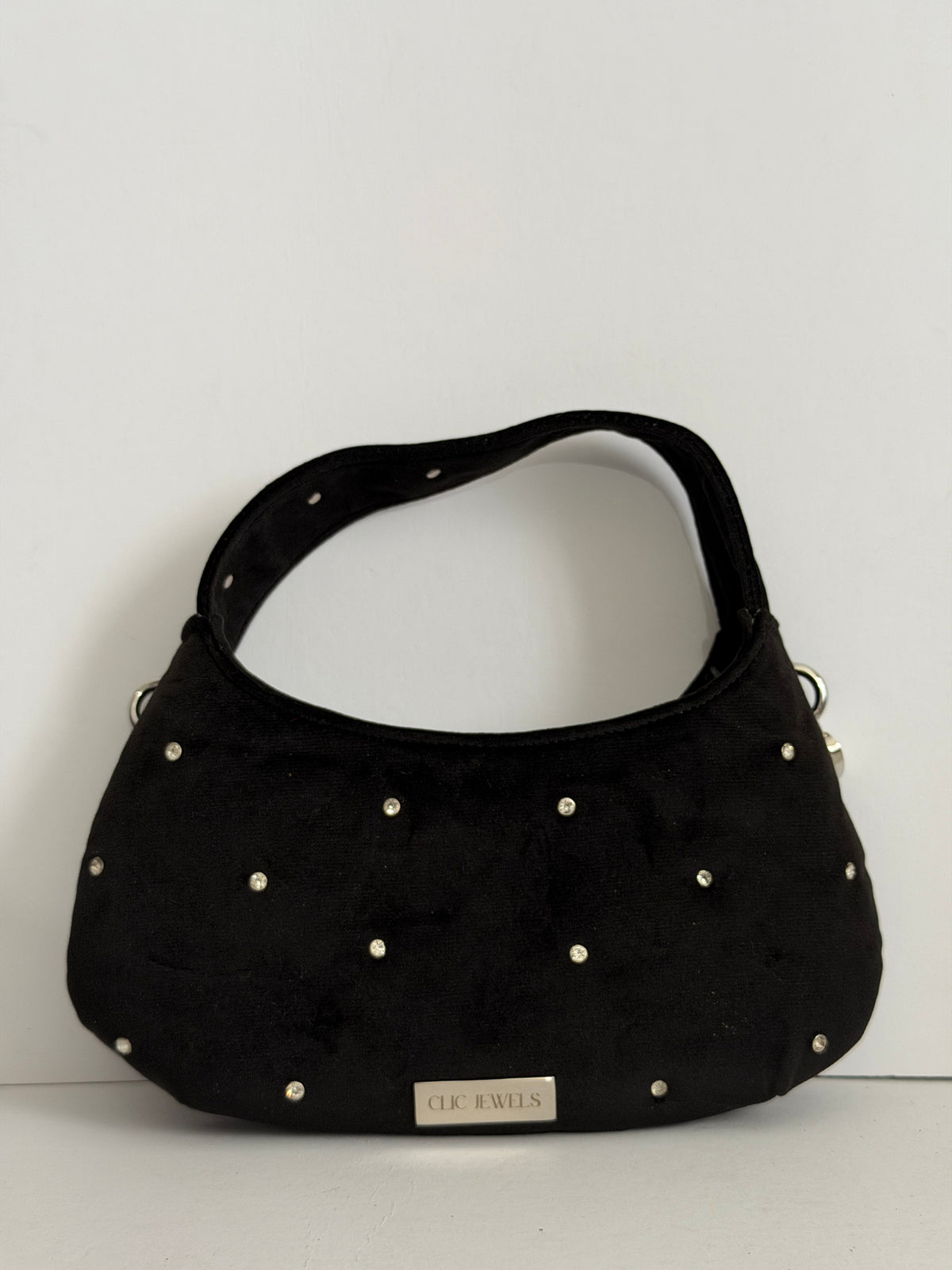 CANDY MINI STRASS (black velvet)