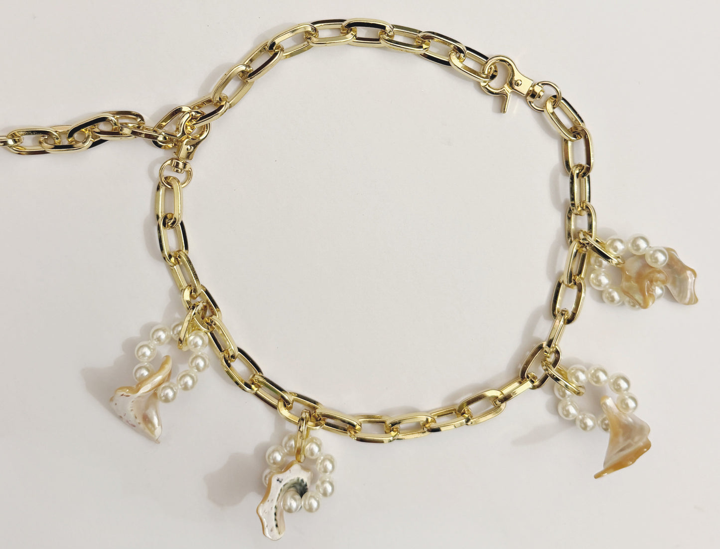 SHELLS & PEARLS BELT (ζώνη/bag charm)