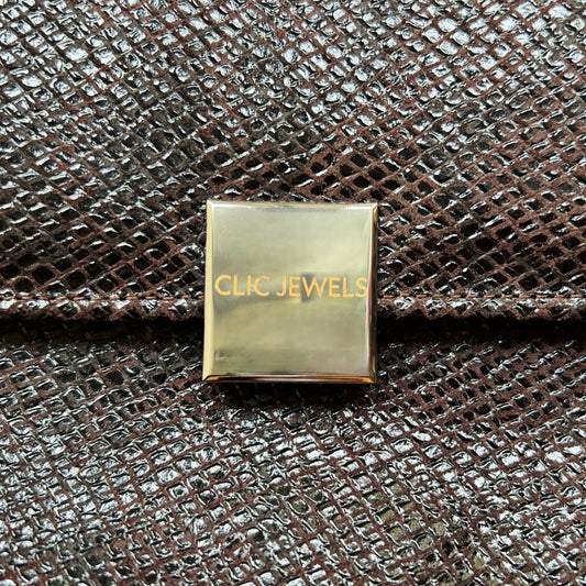 NEIRA MINI (brown suede python print genuine leather)