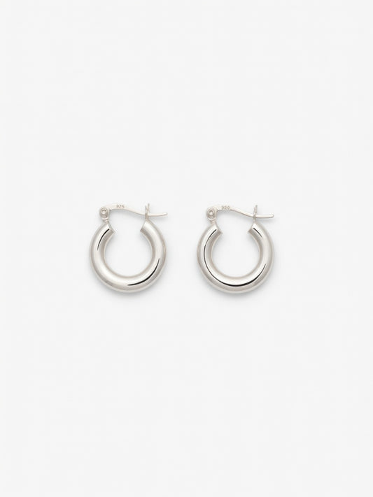 SILVER HOOPS 925 (ζευγάρι)
