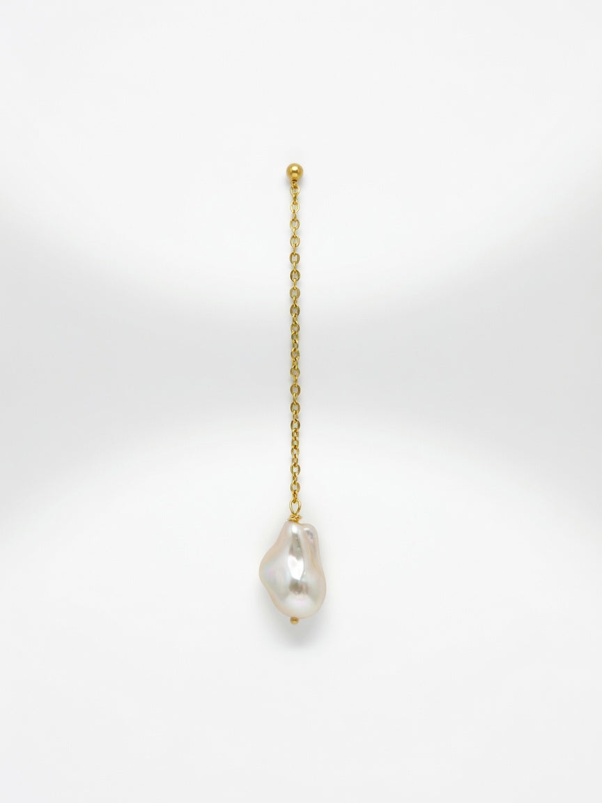 LIGHT YELLOW DROP EARRINGS (ζευγάρι)