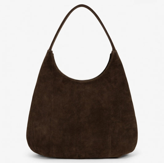 CANDY XL (brown suede genuine leather)