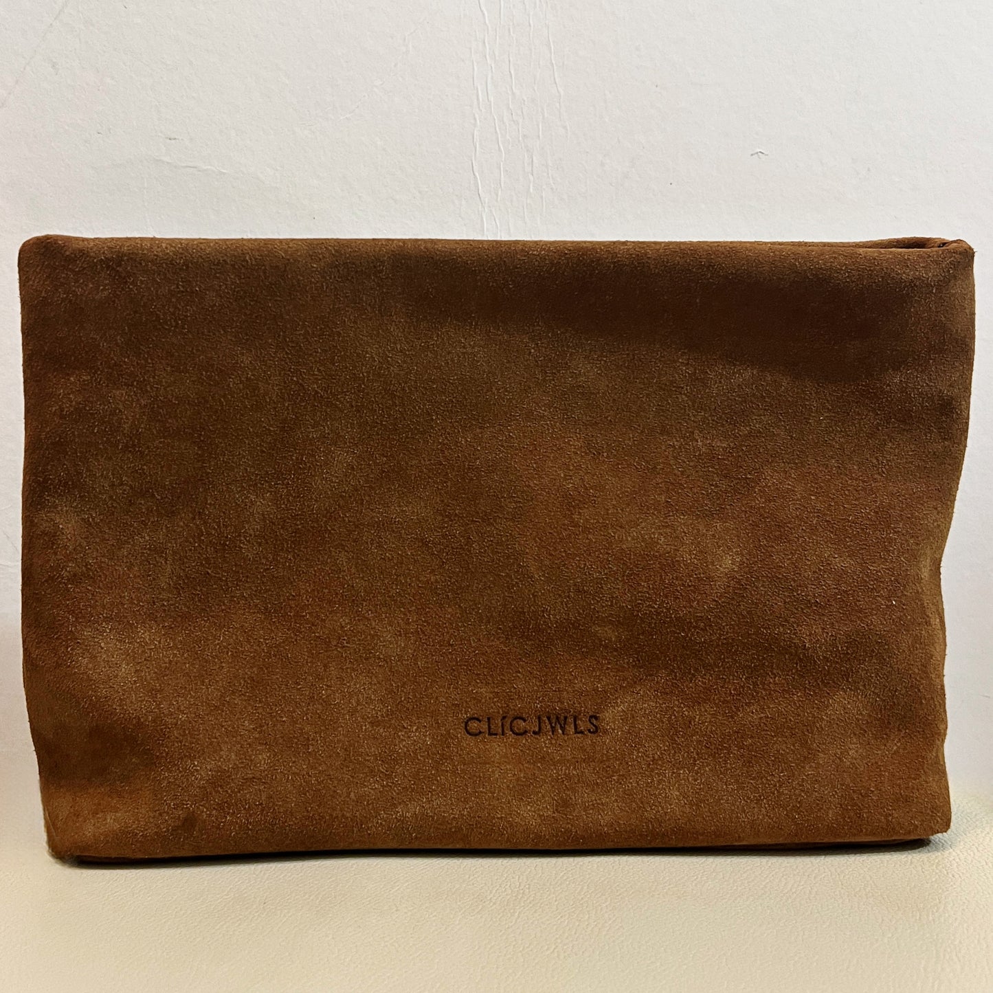 EMMA BIG (camel suede genuine leather)