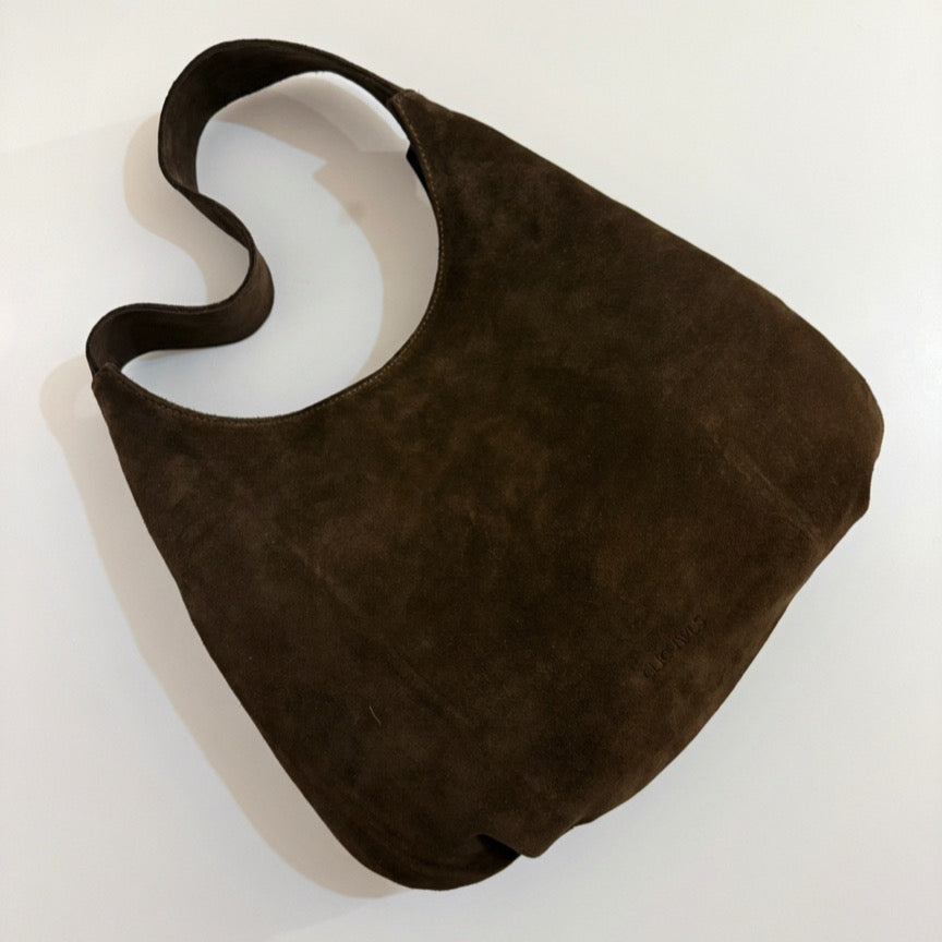 CANDY XL (brown suede genuine leather)