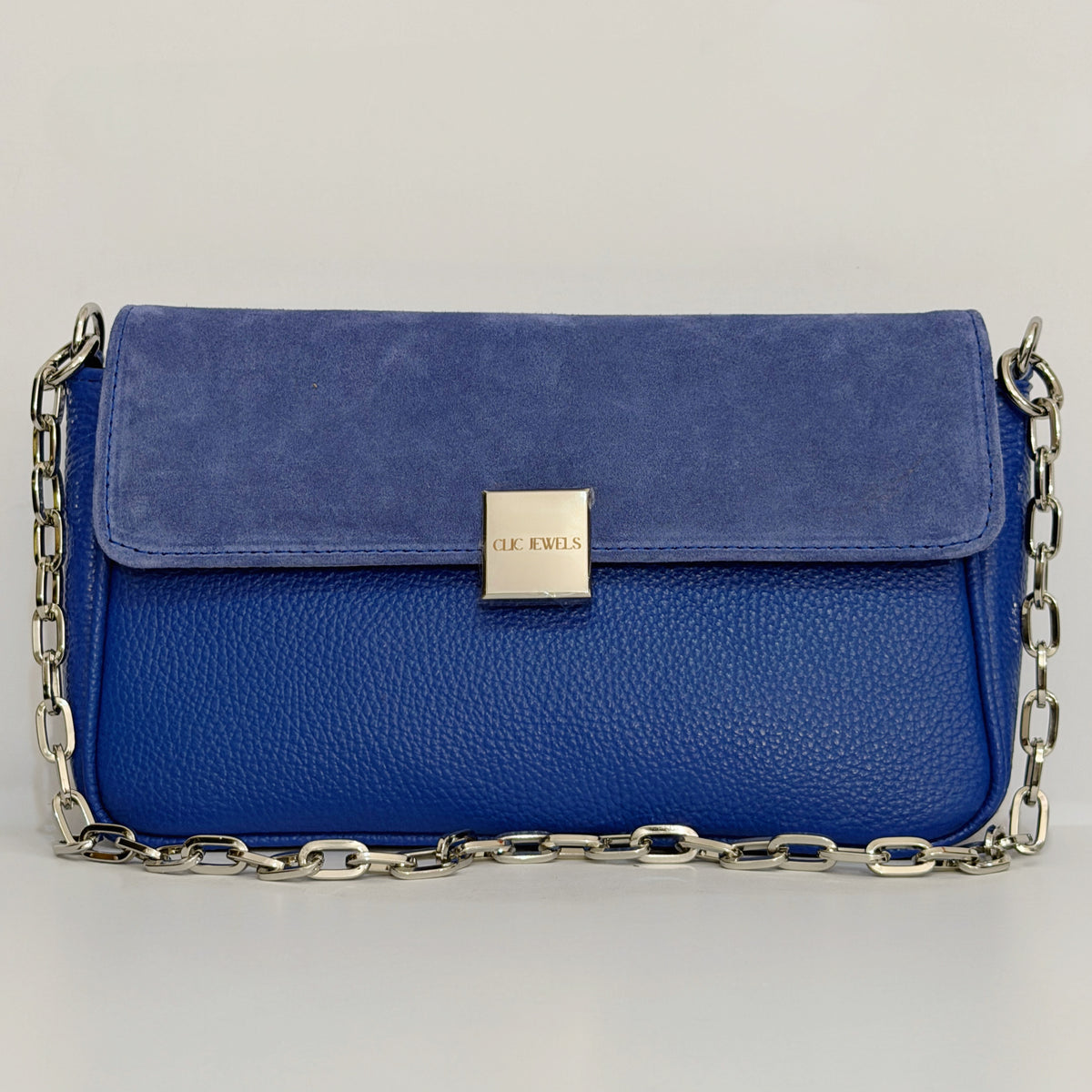NEIRA MEDIUM (aegean blue combo genuine leather)