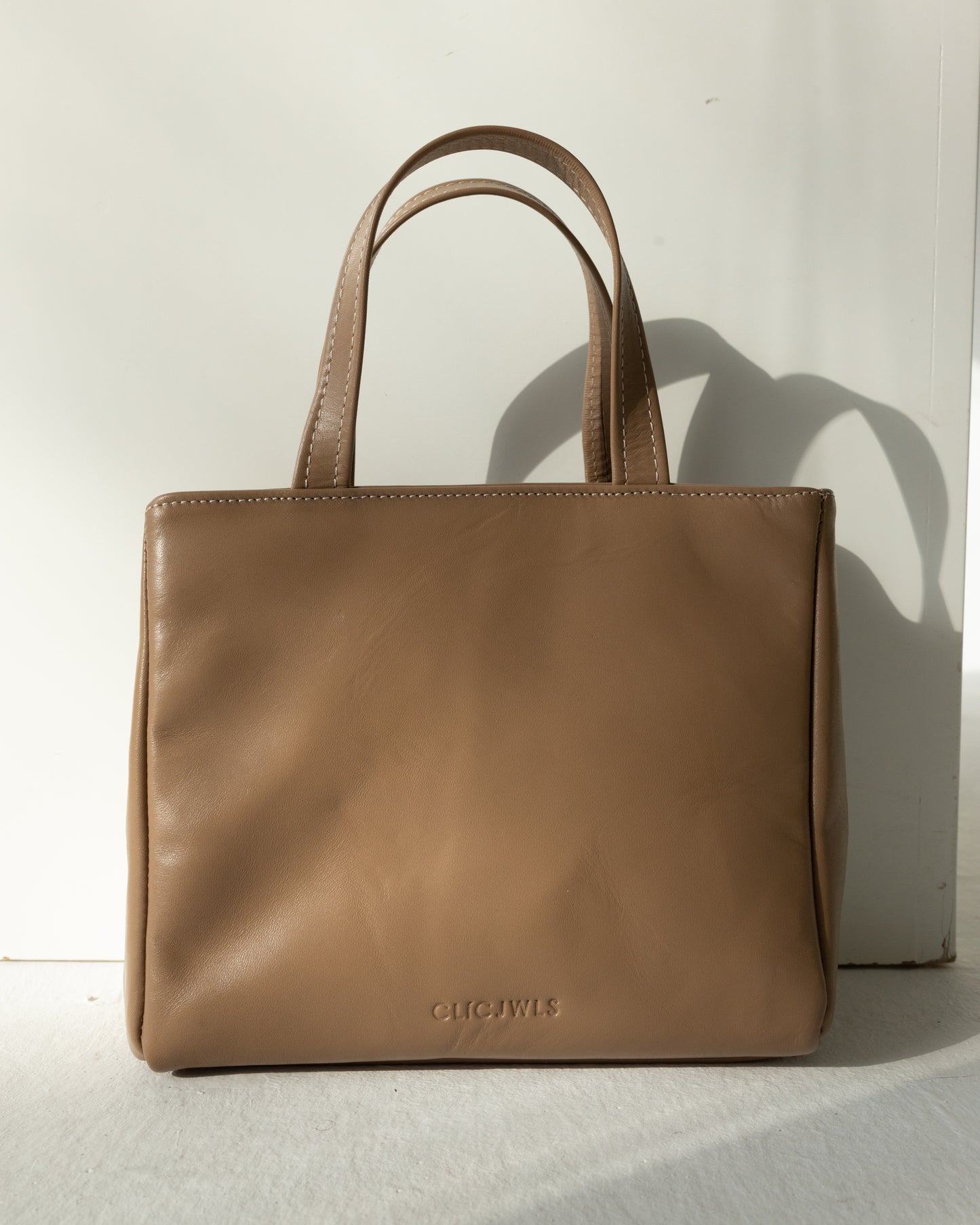 GRACE MINITOTE (nude smooth genuine leather)