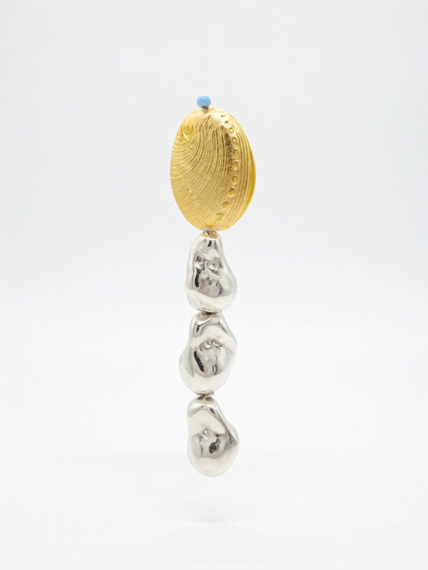 BOLD & YELLOW EARRINGS (ζευγάρι)