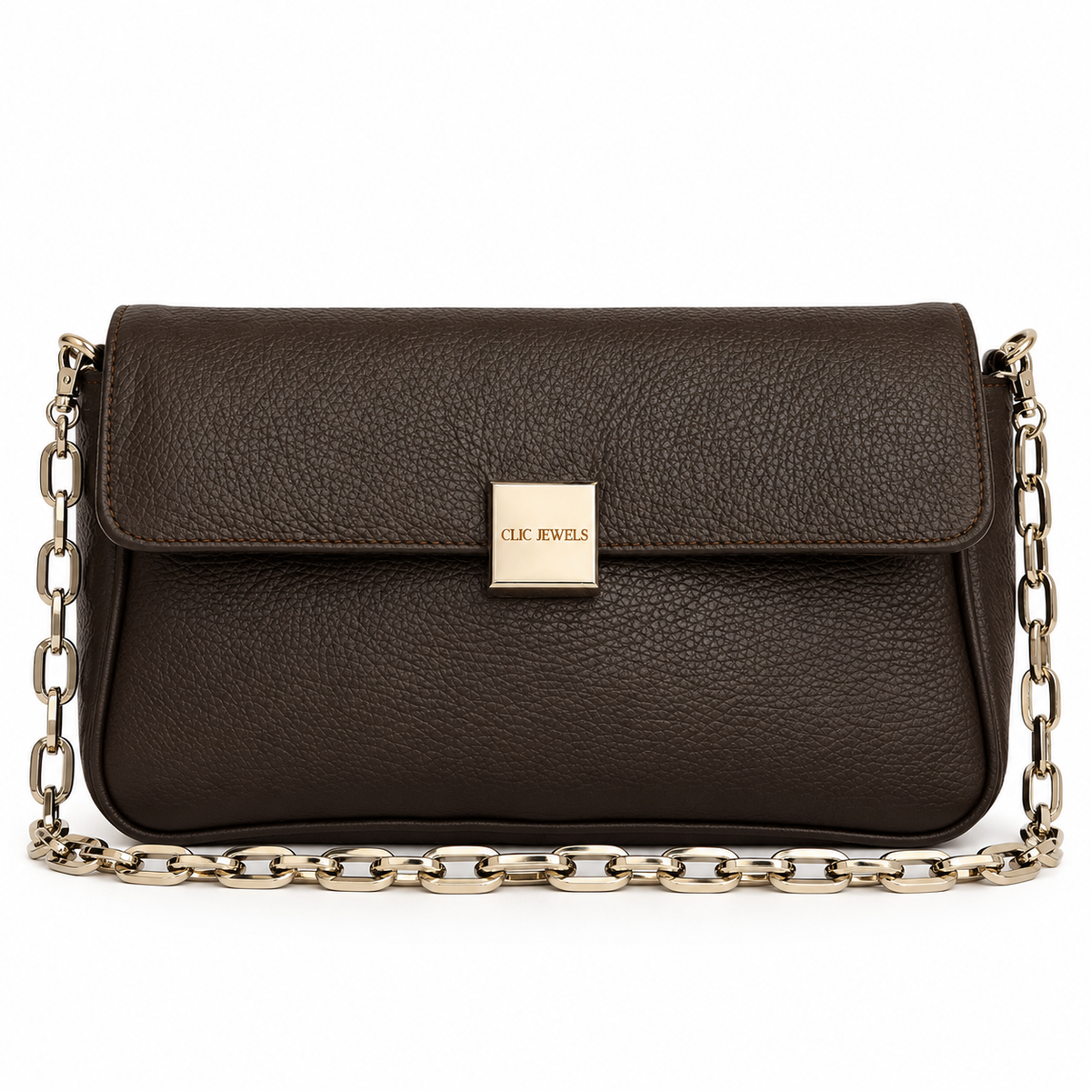 NEIRA MEDIUM (dark brown dolaro genuine leather)