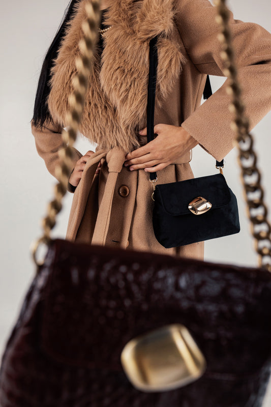 MAYA MINIBAG (black velvet)