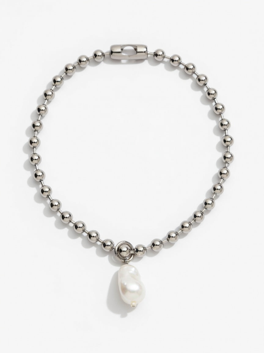 BALL CHAIN NECKLACE (κολιέ)