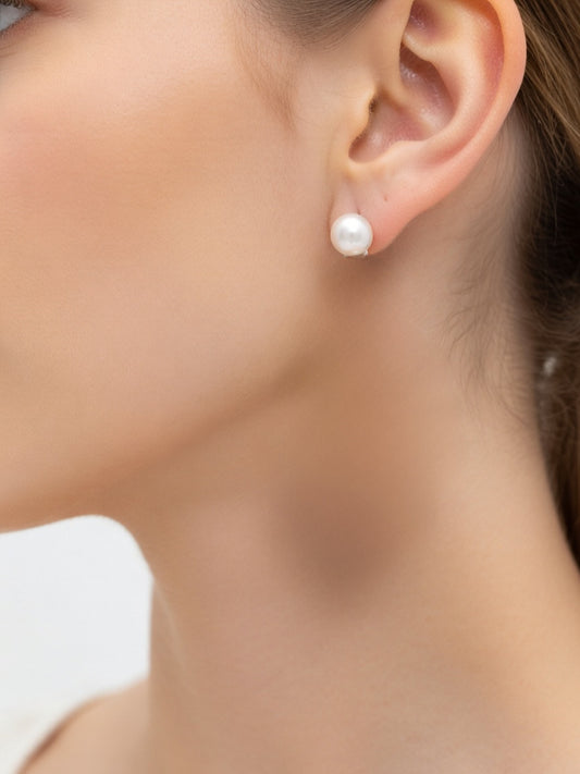 PEARL EARRINGS STUDS (ζευγάρι)