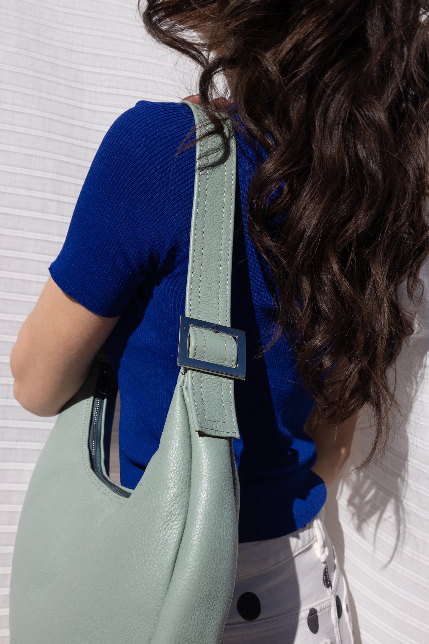 BIG HALFMOON (mint dolaro genuine leather)
