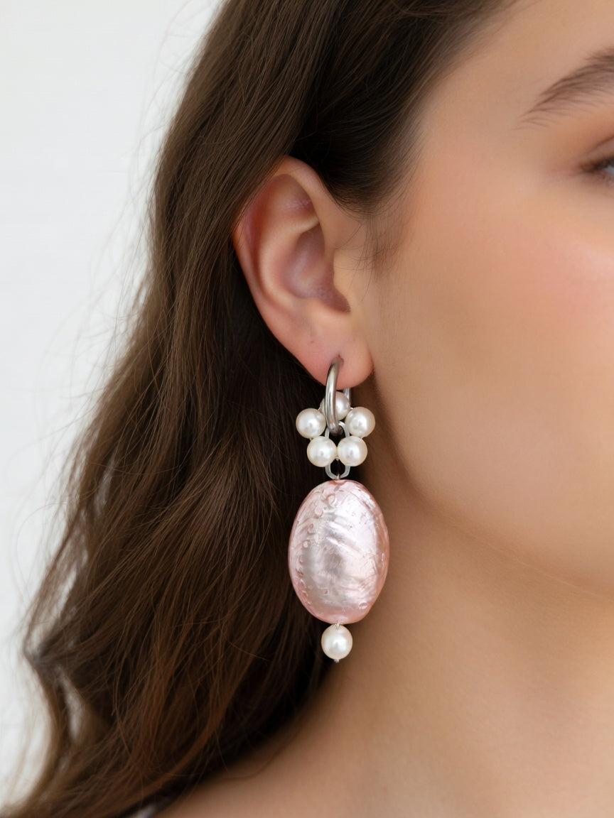 PEARL DAISY PENDANT (τεμάχιο)