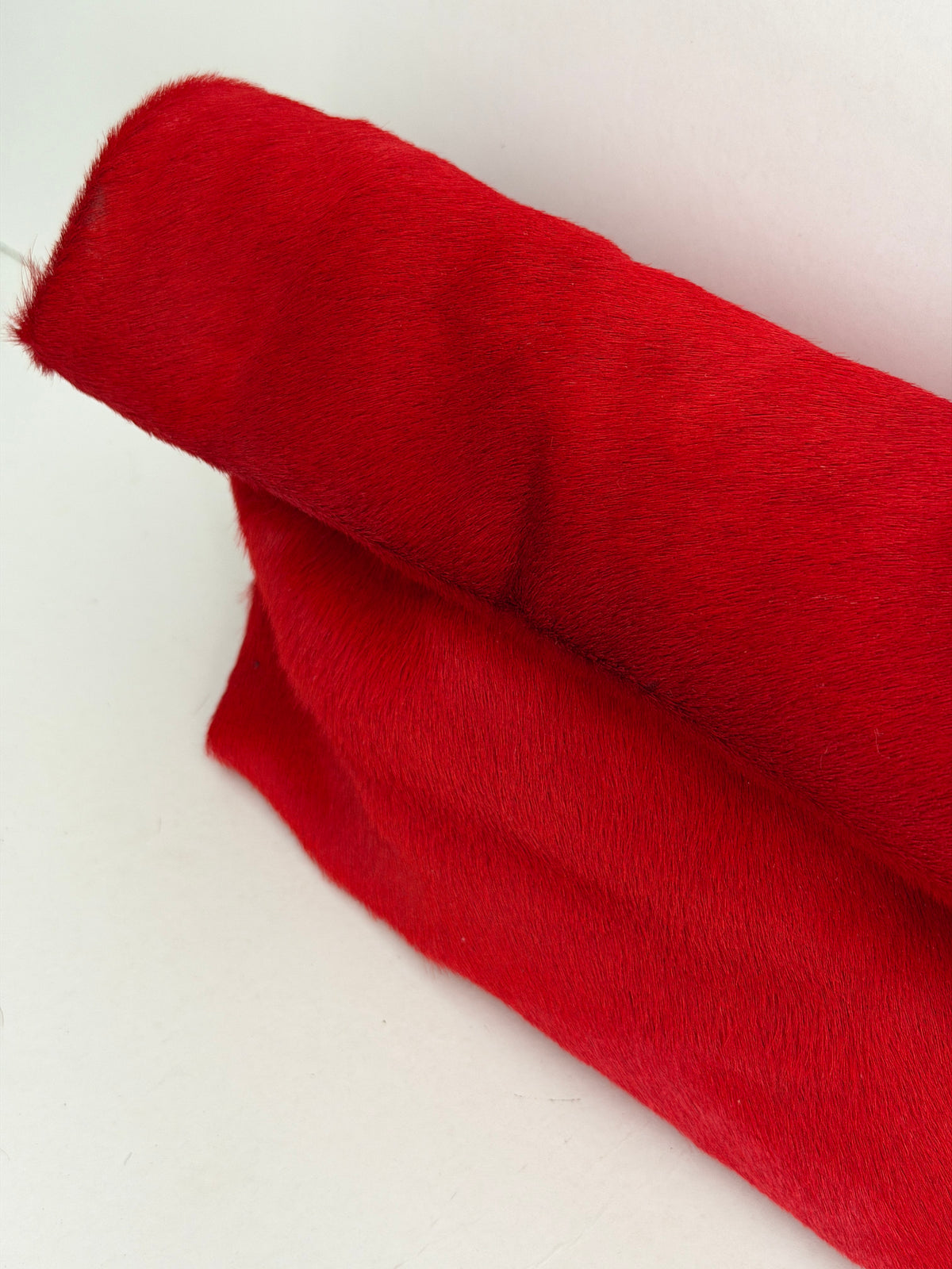 LUNCHBAG (red ponyskin genuine leather)