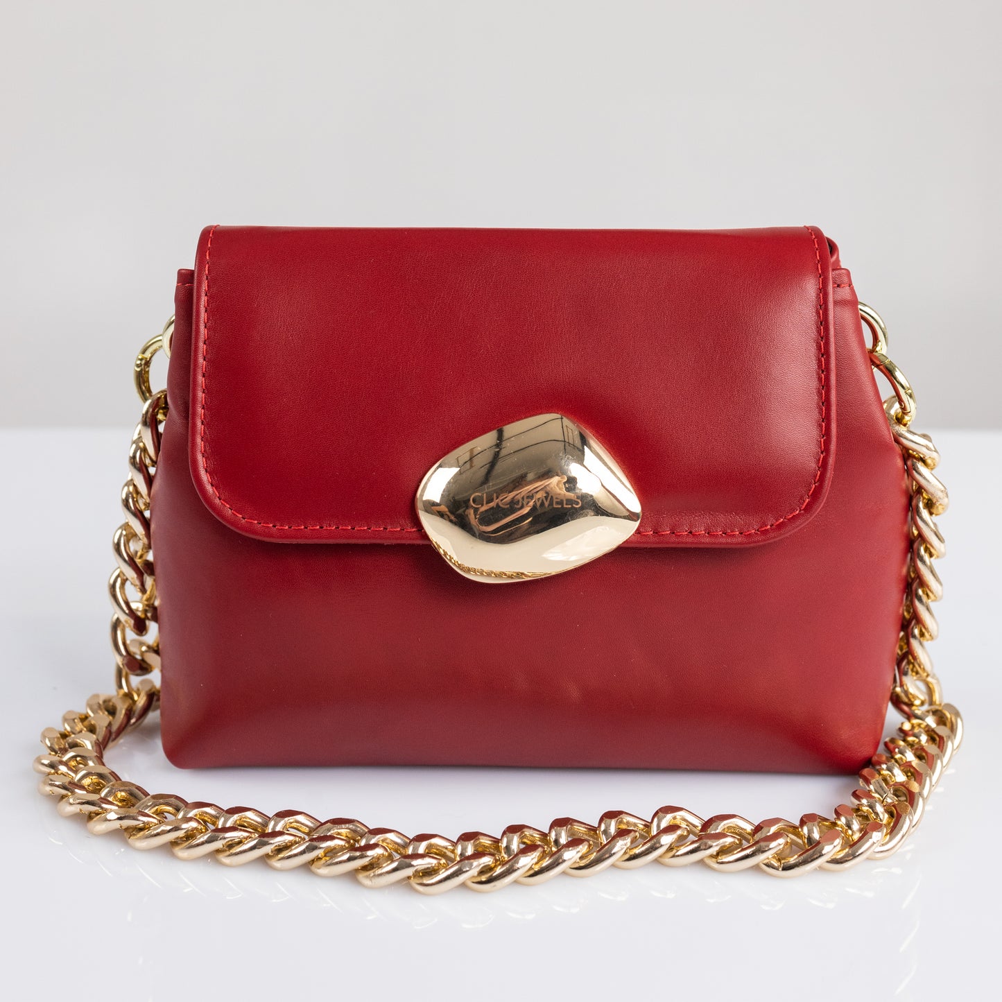 MAYA MINIBAG (passion red genuine leather)