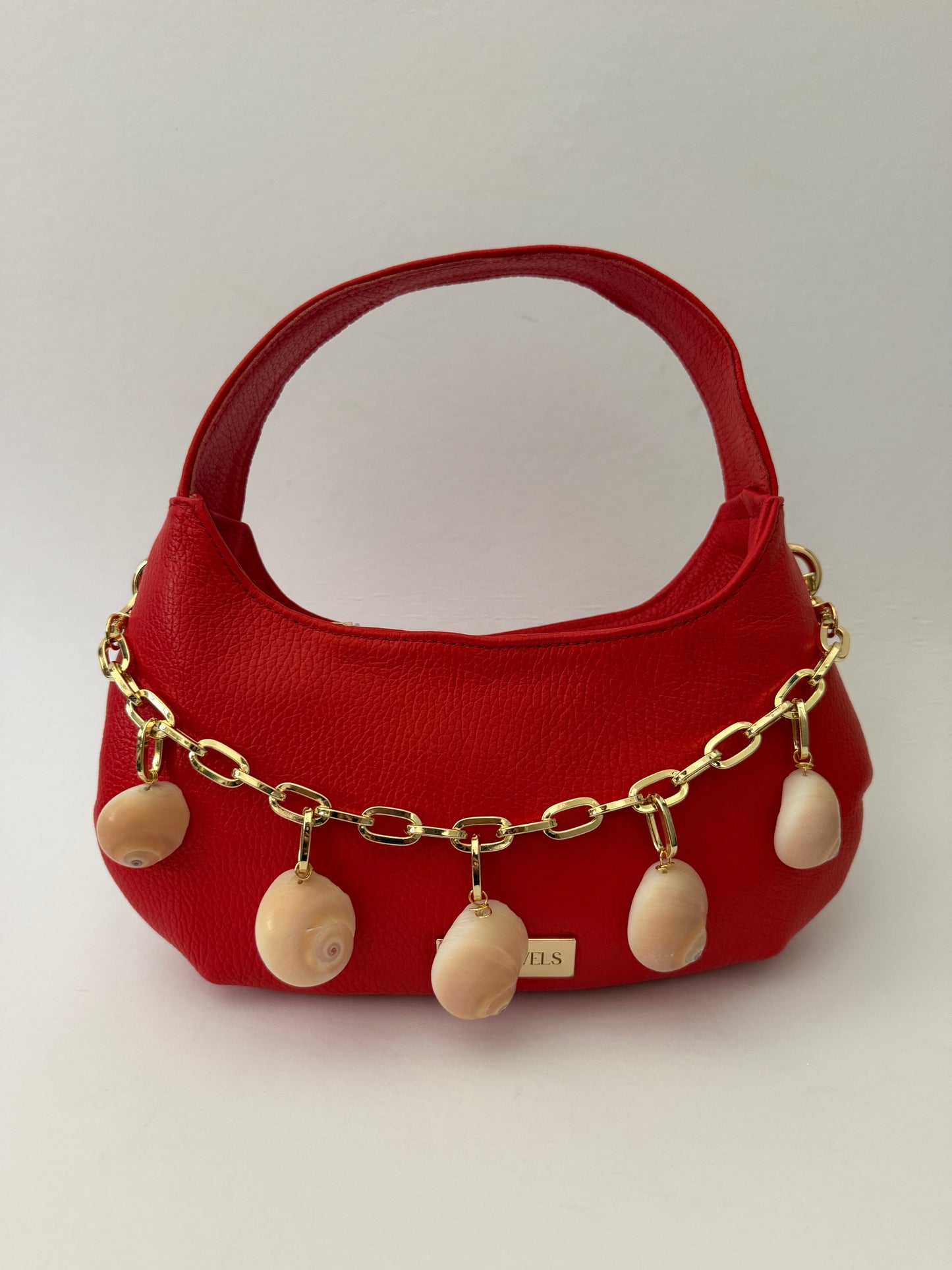 NATURAL SHELLS BELT/BAG CHARM