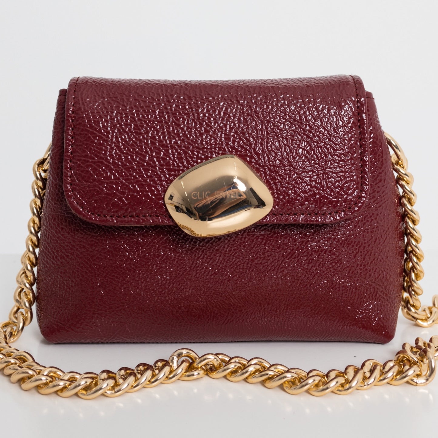 MAYA MINIBAG (liquid bordeaux genuine leather)