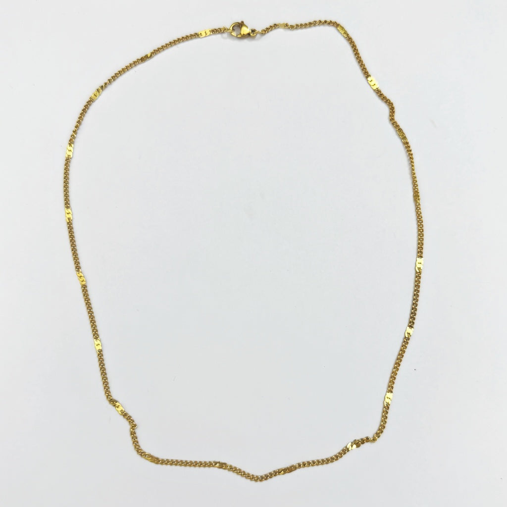 THIN CHAIN NECKLACE GOLD (κολιέ)