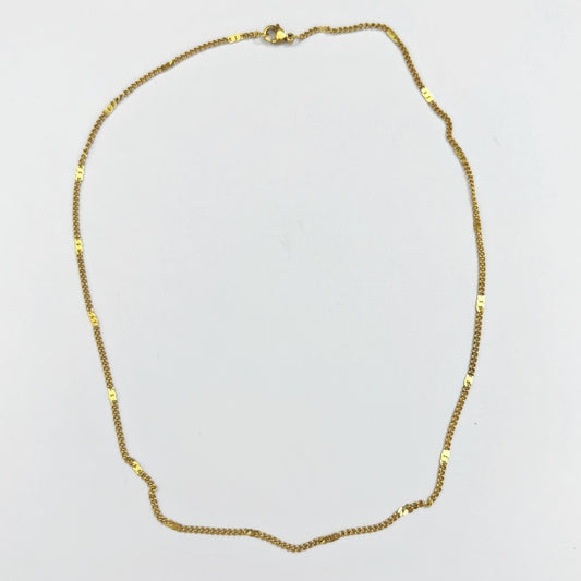 THIN CHAIN NECKLACE GOLD (κολιέ)
