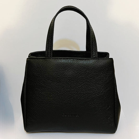 GRACE MINITOTE (black dolaro genuine leather)