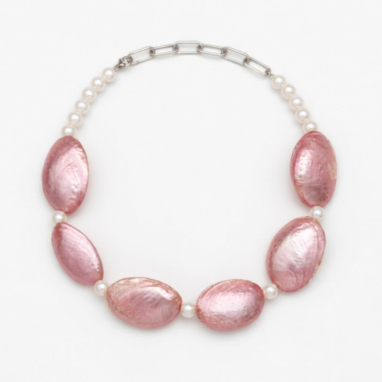 PINK SHELLS NECKLACE