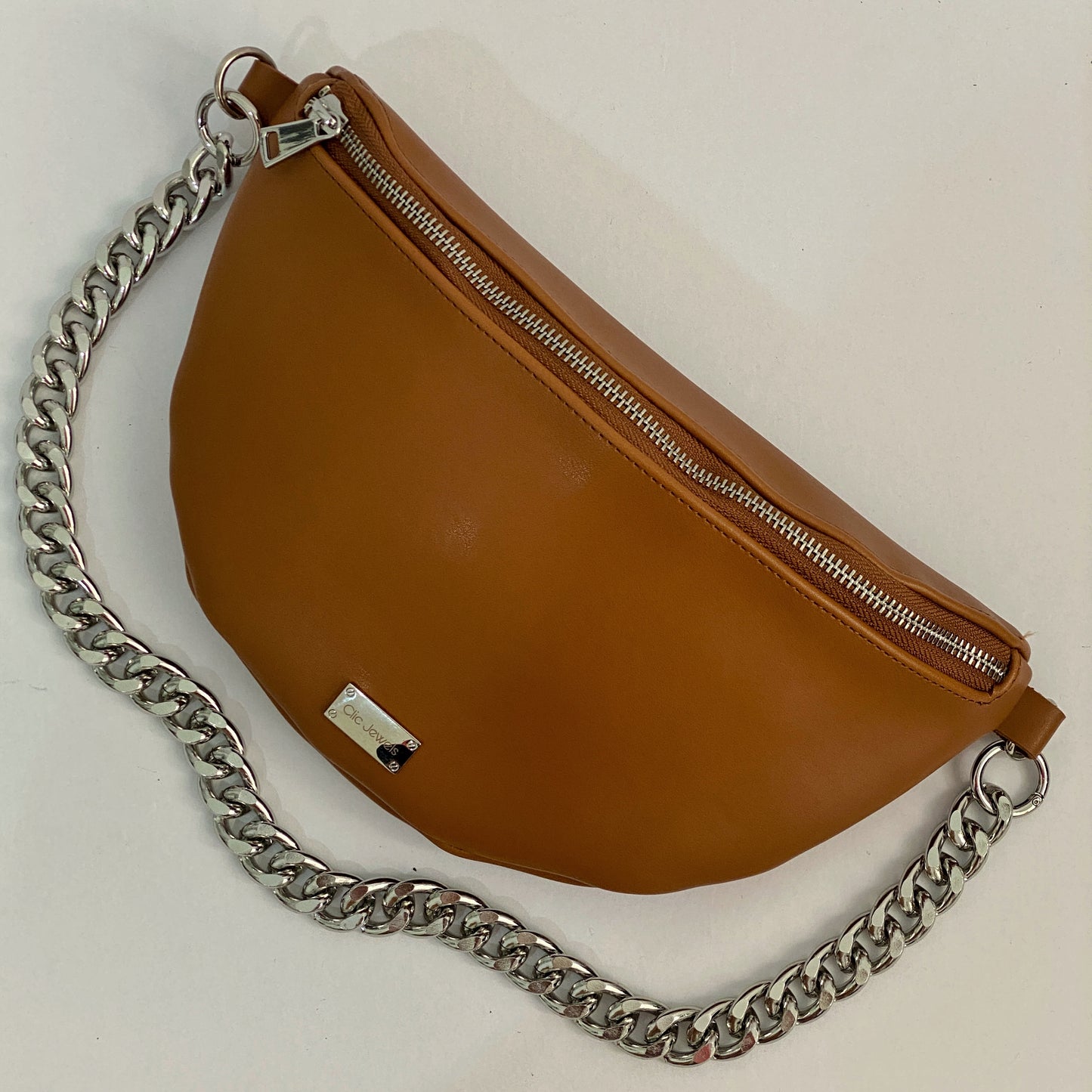 SMALL BELTBAG (brown soft eco leather)