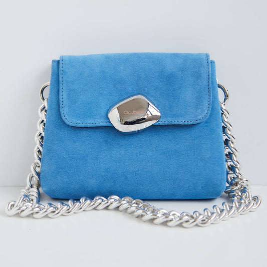 MAYA MINIBAG (light blue genuine leather)